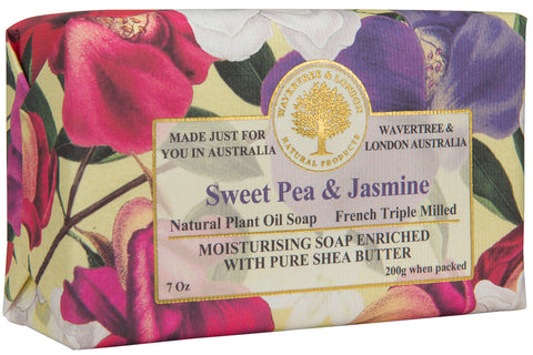 Sweet Pea and Jasmine Soap