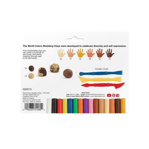 World Colors Modelling Clay